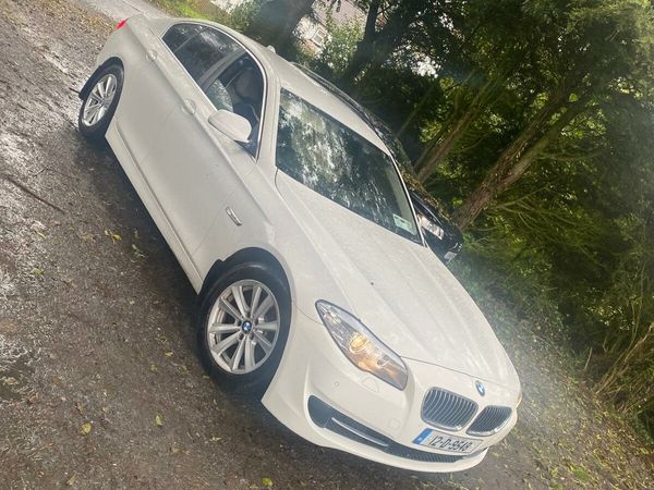 BMW 5-Series Saloon, Diesel, 2012, White