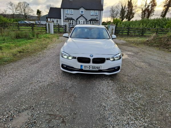 BMW 3-Series Saloon, Petrol Plug-in Hybrid, 2017, White