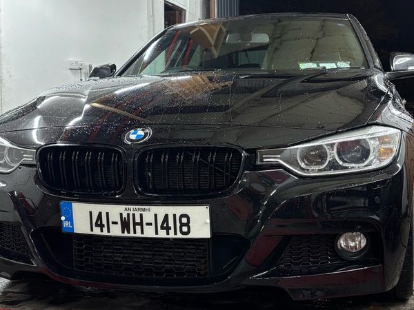 BMW 3-Series Saloon, Diesel, 2014, Black