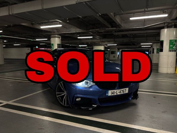 BMW 4-Series Coupe, Diesel, 2014, Blue