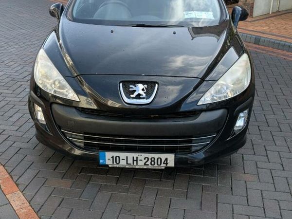 Peugeot 308 Hatchback, Diesel, 2010, Black