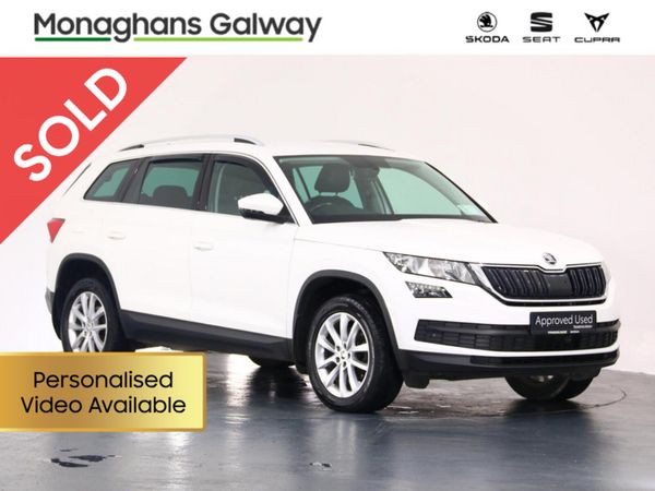 Skoda Kodiaq Estate, Diesel, 2019, White