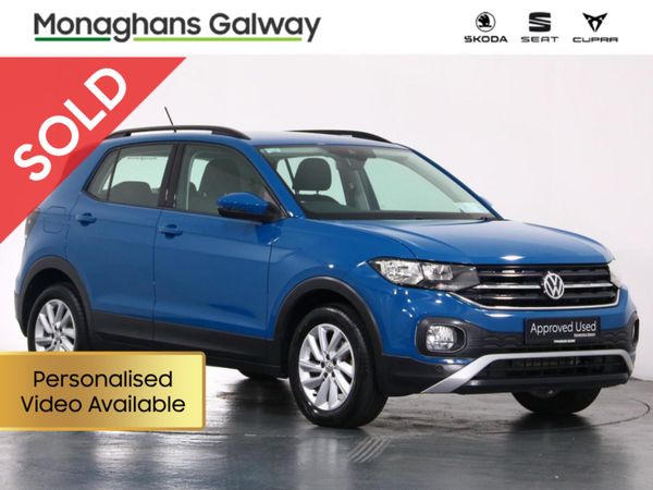 Volkswagen T-Cross Estate, Petrol, 2020, Blue