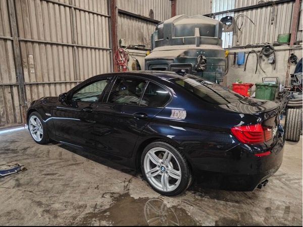 BMW 5-Series Saloon, Diesel, 2012, Black