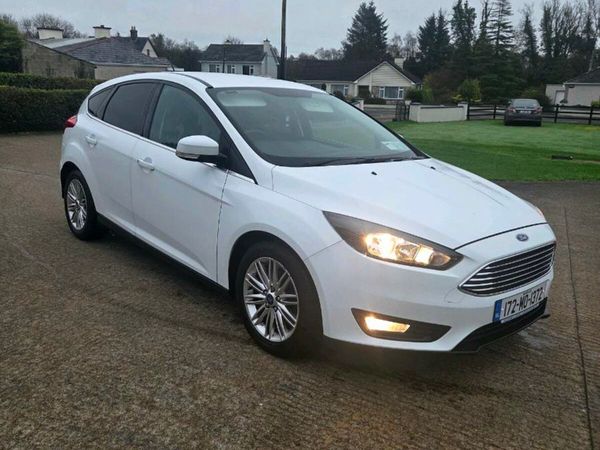 Ford Focus Hatchback, Diesel, 2017, White