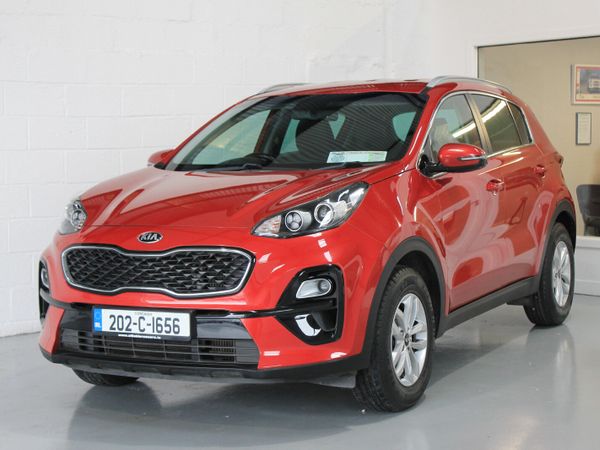 Kia Sportage SUV, Diesel, 2020, Red