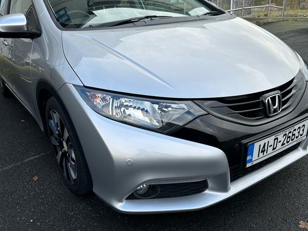 Honda Civic Hatchback, Petrol, 2014, Grey