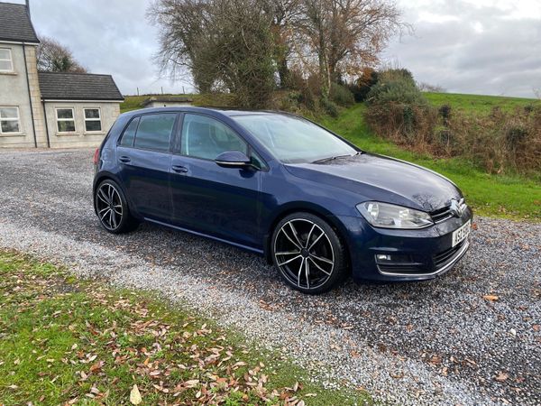 Volkswagen Golf Hatchback, Diesel, 2017, Blue