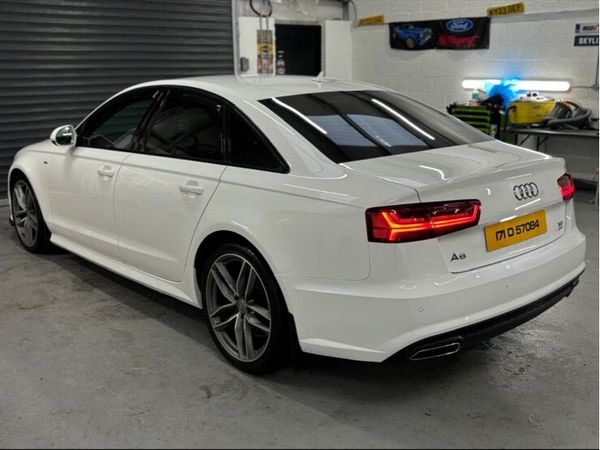 Audi A6 Saloon, Diesel, 2017, White