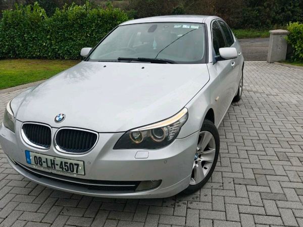 BMW 5-Series Saloon, Diesel, 2008, Silver