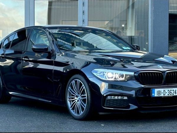 BMW 5-Series Saloon, Diesel, 2018, Black