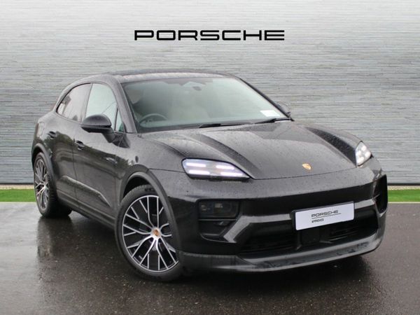 Porsche Macan SUV, Electric, 2025, Black