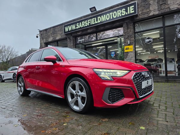 Audi A3 Hatchback, Petrol Plug-in Hybrid, 2021, Red