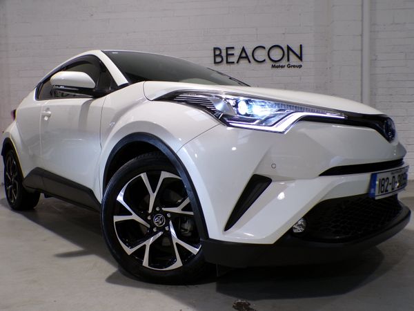 Toyota C-HR SUV, Petrol Hybrid, 2018, White