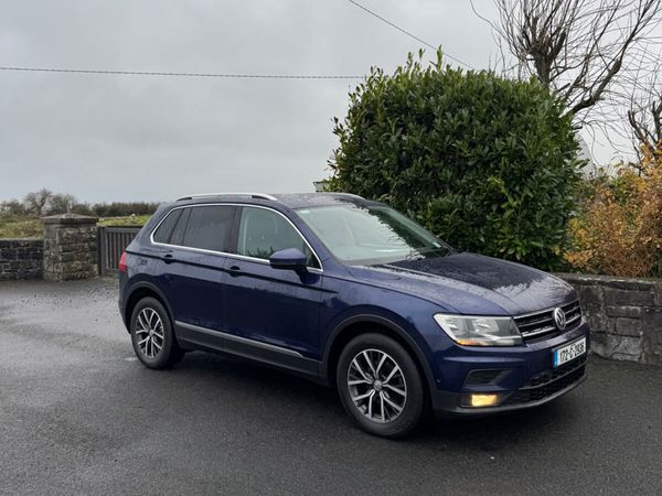 Volkswagen Tiguan SUV, Diesel, 2017, Blue