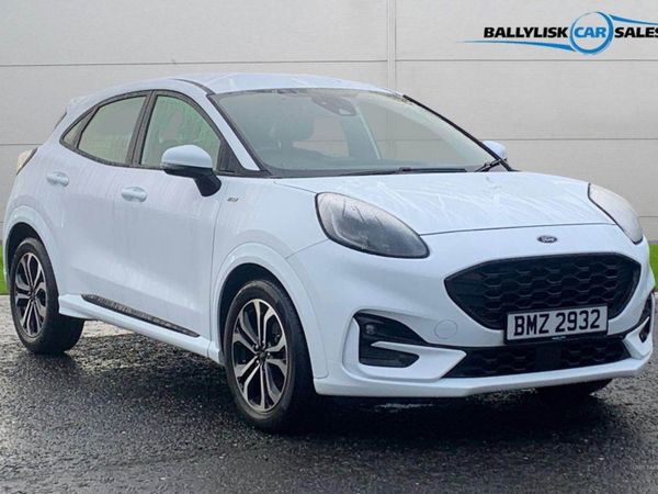 Ford Puma , Petrol Hybrid, 2023, White