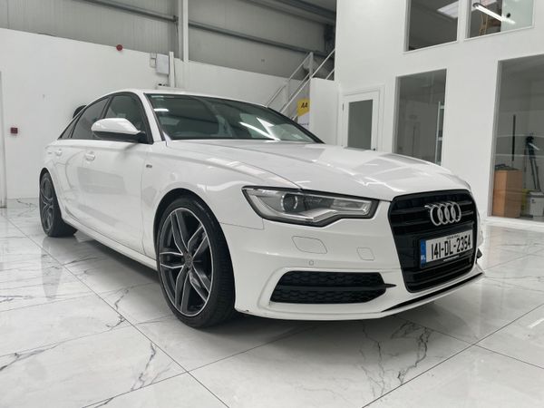 Audi A6 Saloon, Diesel, 2014, White