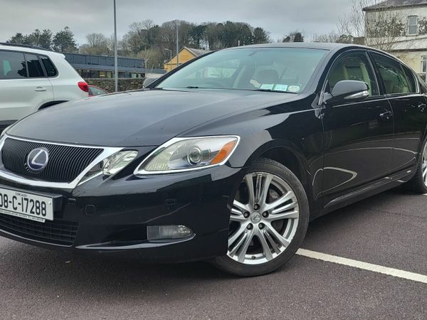 Lexus GS Saloon, Petrol Hybrid, 2008, Black