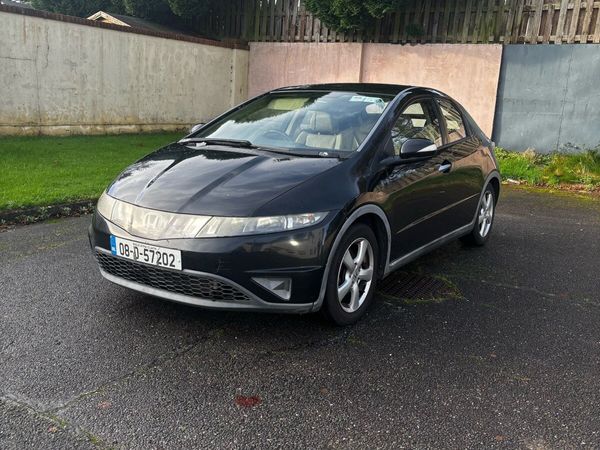Honda Civic Hatchback, Petrol, 2008, Black