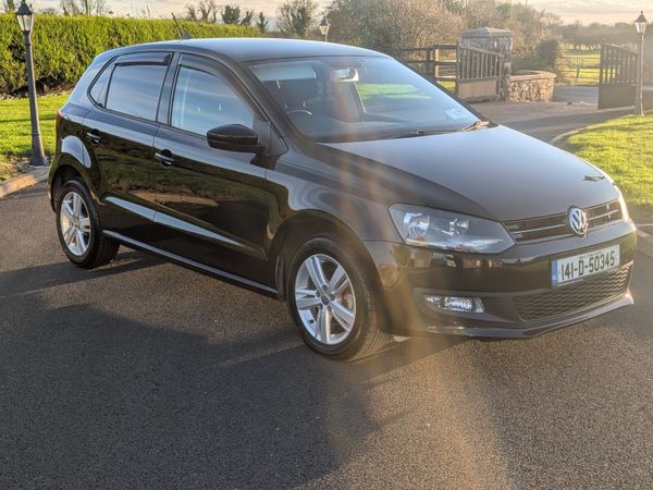 Volkswagen Polo Hatchback, Petrol, 2014, Black