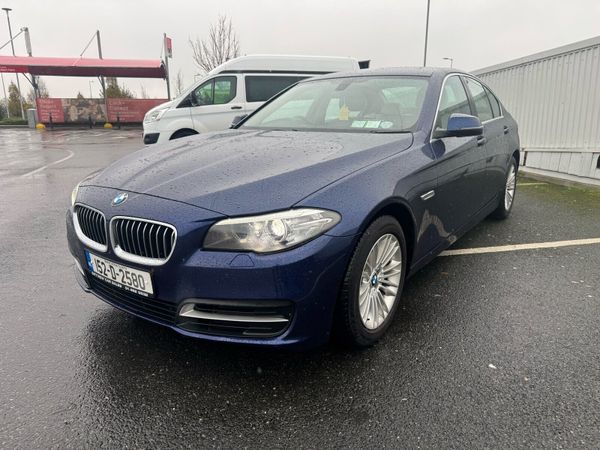 BMW 5-Series Saloon, Diesel, 2015, Blue