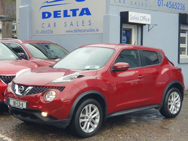 Nissan Juke SUV, Petrol, 2018, Red