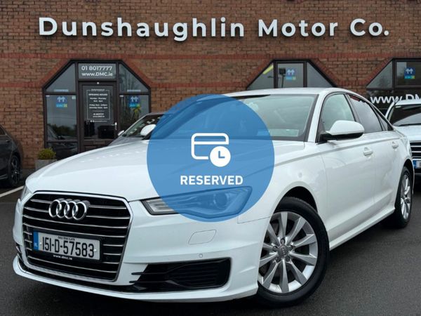 Audi A6 Saloon, Diesel, 2015, White