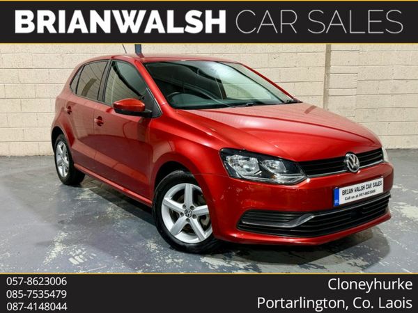 Volkswagen Polo Hatchback, Petrol, 2014, Red