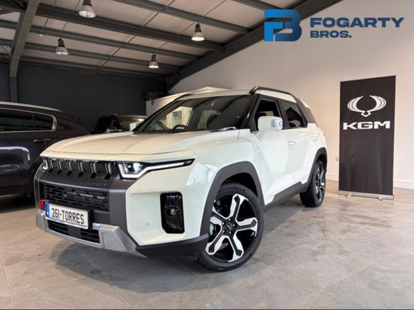 KGM Torres SUV, Petrol Hybrid, 2026, White