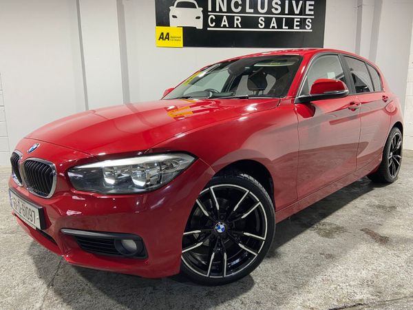 BMW 1-Series Hatchback, Diesel, 2016, Red