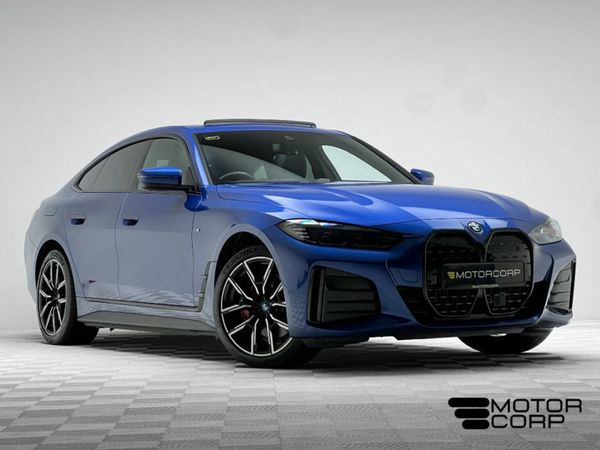 BMW i4 Coupe, Electric, 2022, Blue