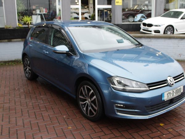 Volkswagen Golf Hatchback, Petrol, 2017, Blue