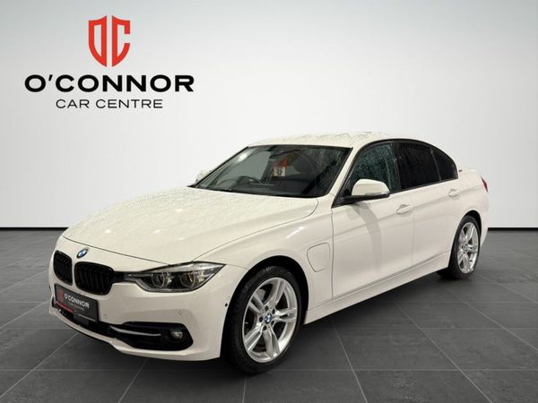BMW 3-Series Saloon, Petrol Plug-in Hybrid, 2017, White