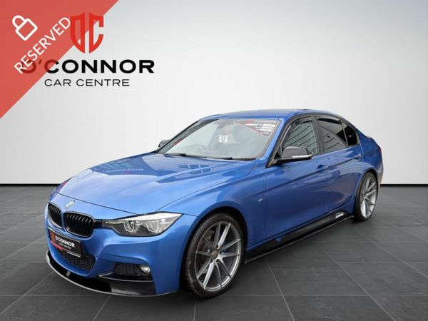 BMW 3-Series Saloon, Diesel, 2018, Blue