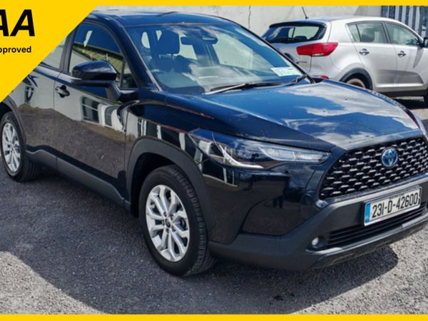 Toyota Corolla Hatchback, Petrol Hybrid, 2023, Black