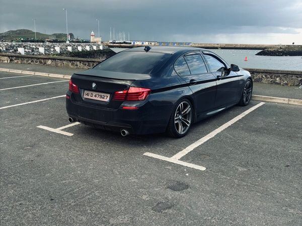 BMW 5-Series Saloon, Diesel, 2014, Black