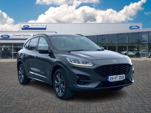 Ford Kuga SUV, Petrol Plug-in Hybrid, 2024, Grey