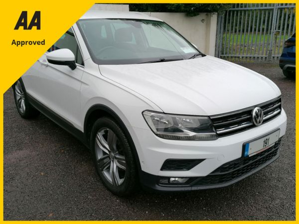 Volkswagen Tiguan SUV, Diesel, 2019, White