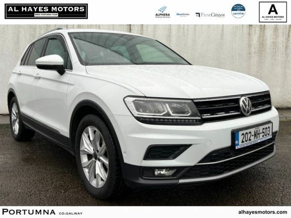 Volkswagen Tiguan SUV, Diesel, 2020, White