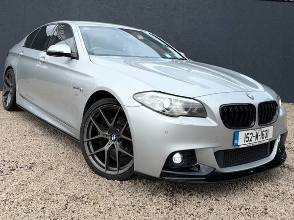 BMW 5-Series Saloon, Diesel, 2015, Silver