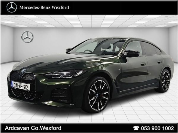 BMW i4 Saloon, Electric, 2024, Green