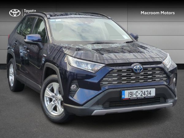 Toyota RAV4 SUV, Petrol Hybrid, 2019, Blue
