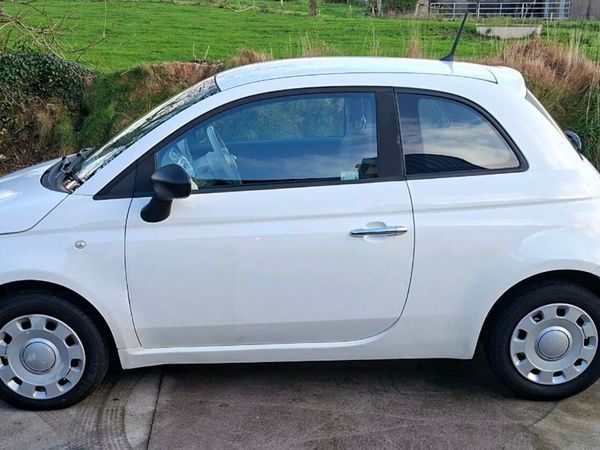 Fiat 500 Hatchback, Diesel, 2015, White