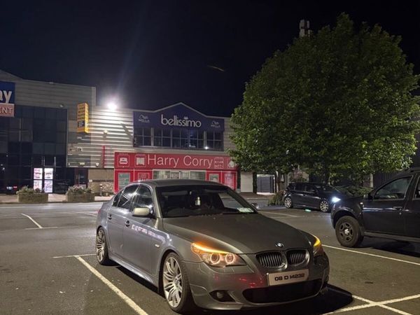 BMW 5-Series Saloon, Diesel, 2008, Grey