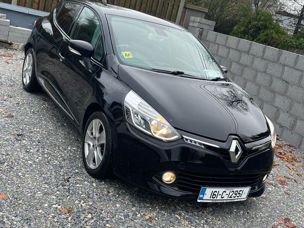 Renault Clio Hatchback, Petrol, 2016, Black