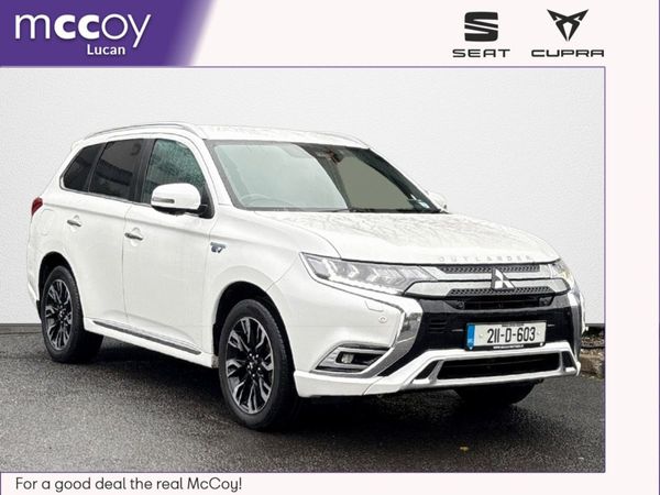 Mitsubishi Outlander SUV, Petrol Plug-in Hybrid, 2021, White