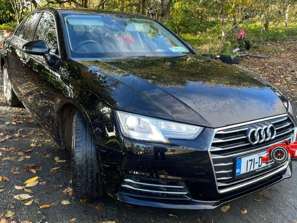 Audi A4 Saloon, Diesel, 2017, Black