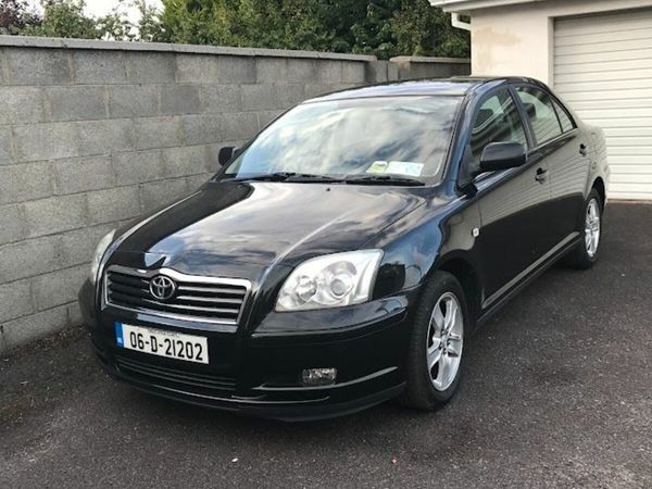 Toyota Avensis Saloon, Petrol, 2006, Black