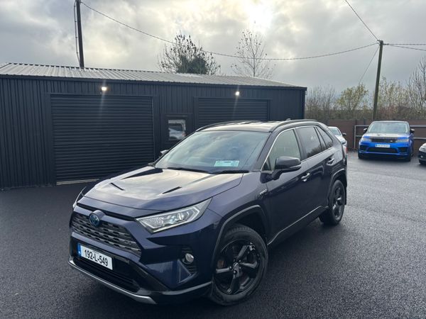 Toyota RAV4 SUV, Petrol Hybrid, 2019, Blue