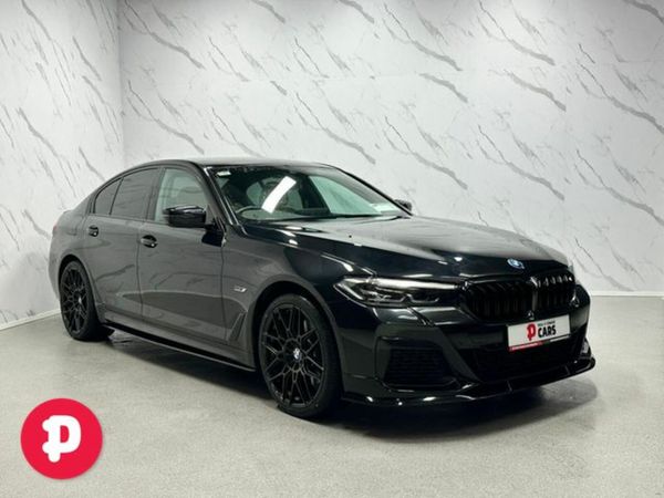 BMW 5-Series Saloon, Petrol Plug-in Hybrid, 2022, Black